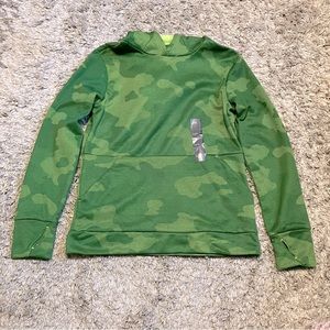 New All In Motion Green Camo Sweater